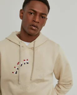 Sweater de algodão com capuz|LION OF PORCHES New