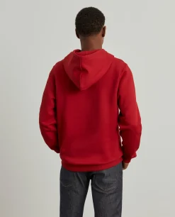 Sweater de algodão com capuz|LION OF PORCHES Best Sale