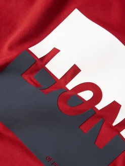 Sweater de algodão com estampado|LION OF PORCHES Flash Sale
