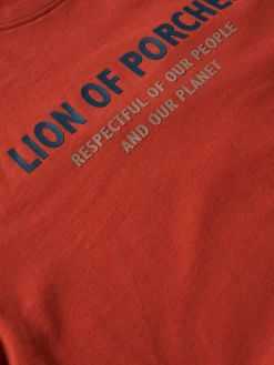 Sweater de algodão com estampado|LION OF PORCHES Hot