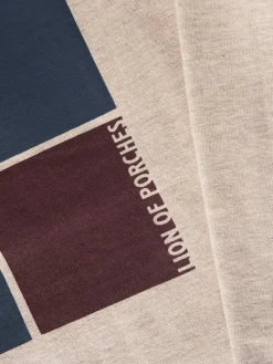 Sweater de algodão com estampado|LION OF PORCHES Clearance