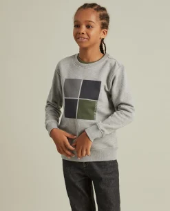 Sweater de algodão com estampado|LION OF PORCHES Flash Sale