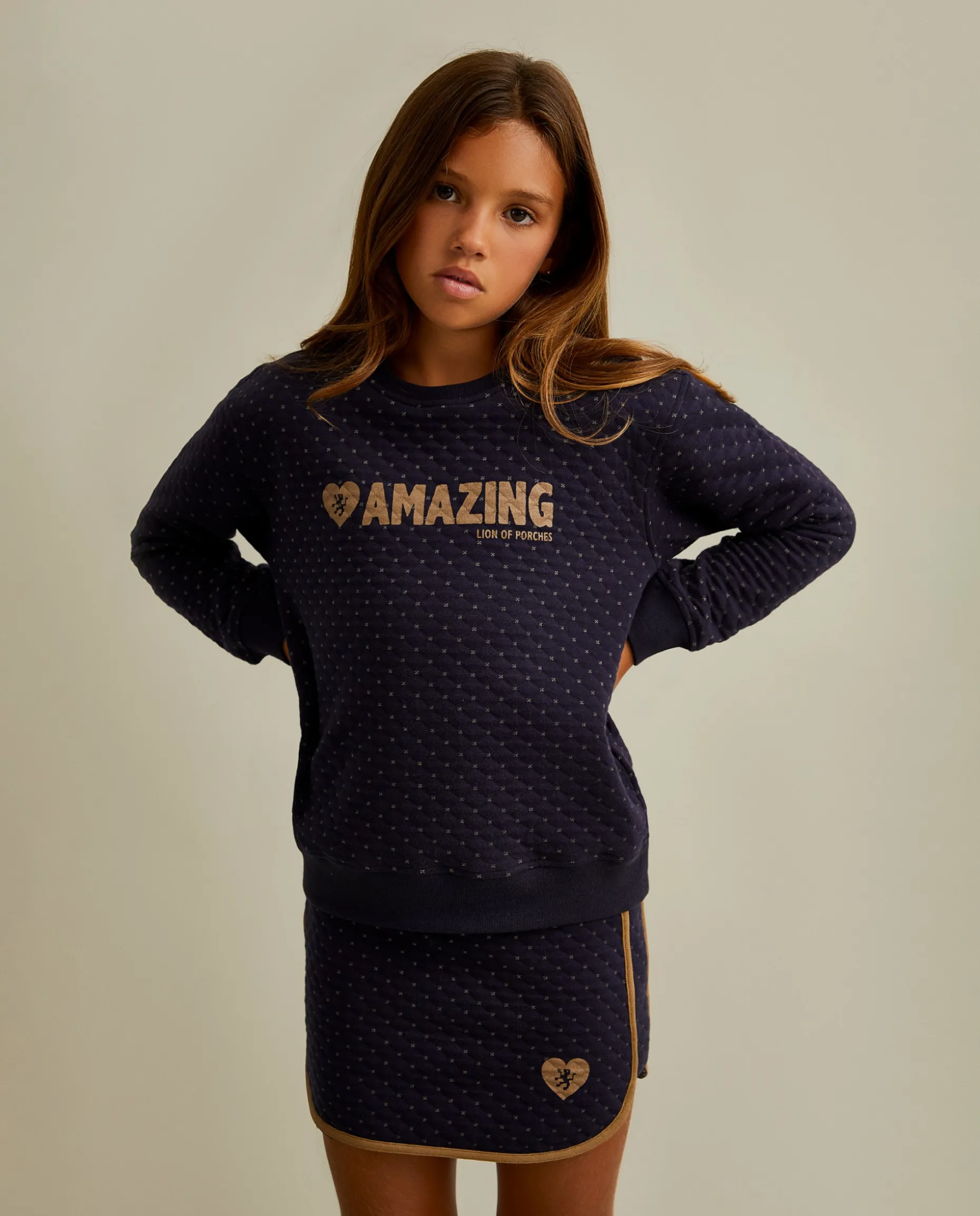 Sweater de malha com estampado|LION OF PORCHES Sale