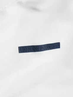 Sweater de manga comprida com logotipo a contraste|LION OF PORCHES Store
