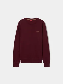 Sweater decote redondo em malha piqué|LION OF PORCHES Store