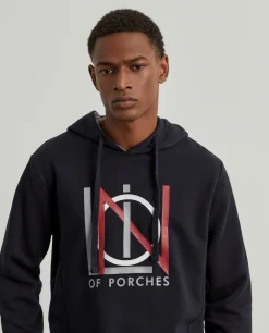 Sweater estampada com capuz|LION OF PORCHES Online
