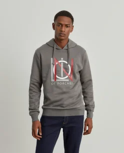 Sweater estampada com capuz|LION OF PORCHES Fashion