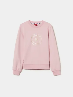 Sweater manga comprida com estampado|LION OF PORCHES New