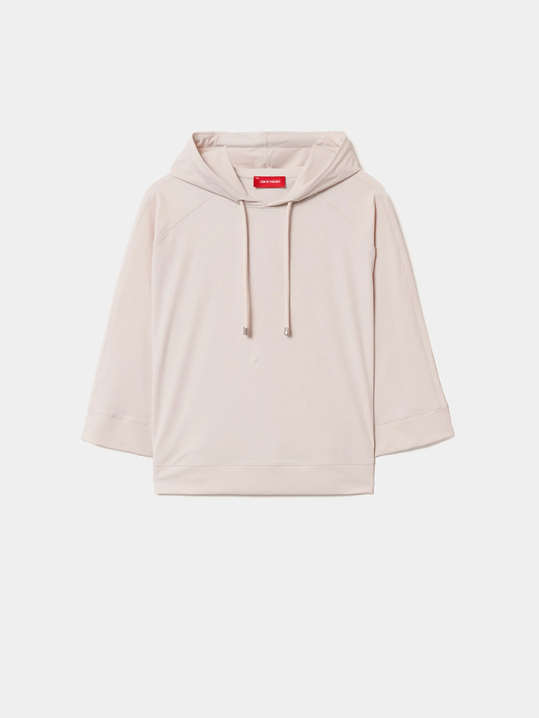 Sweater oversize com capuz manga raglan|LION OF PORCHES New