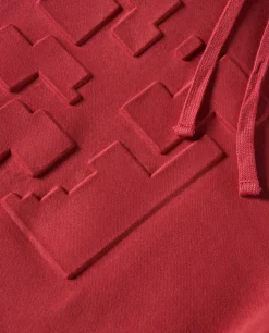 Sweatshirt com capuz mistura de algodão|LION OF PORCHES Flash Sale