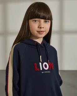 Sweatshirt comprida com capuz|LION OF PORCHES Online