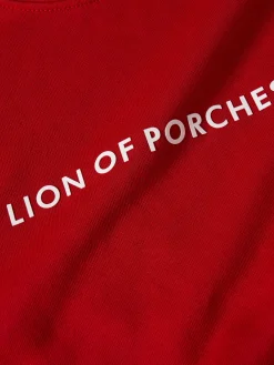 Sweatshirt de algodão com branding|LION OF PORCHES Best Sale