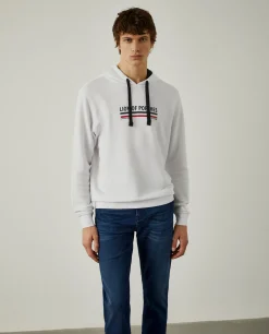 Sweatshirt de algodão com capuz|LION OF PORCHES Shop