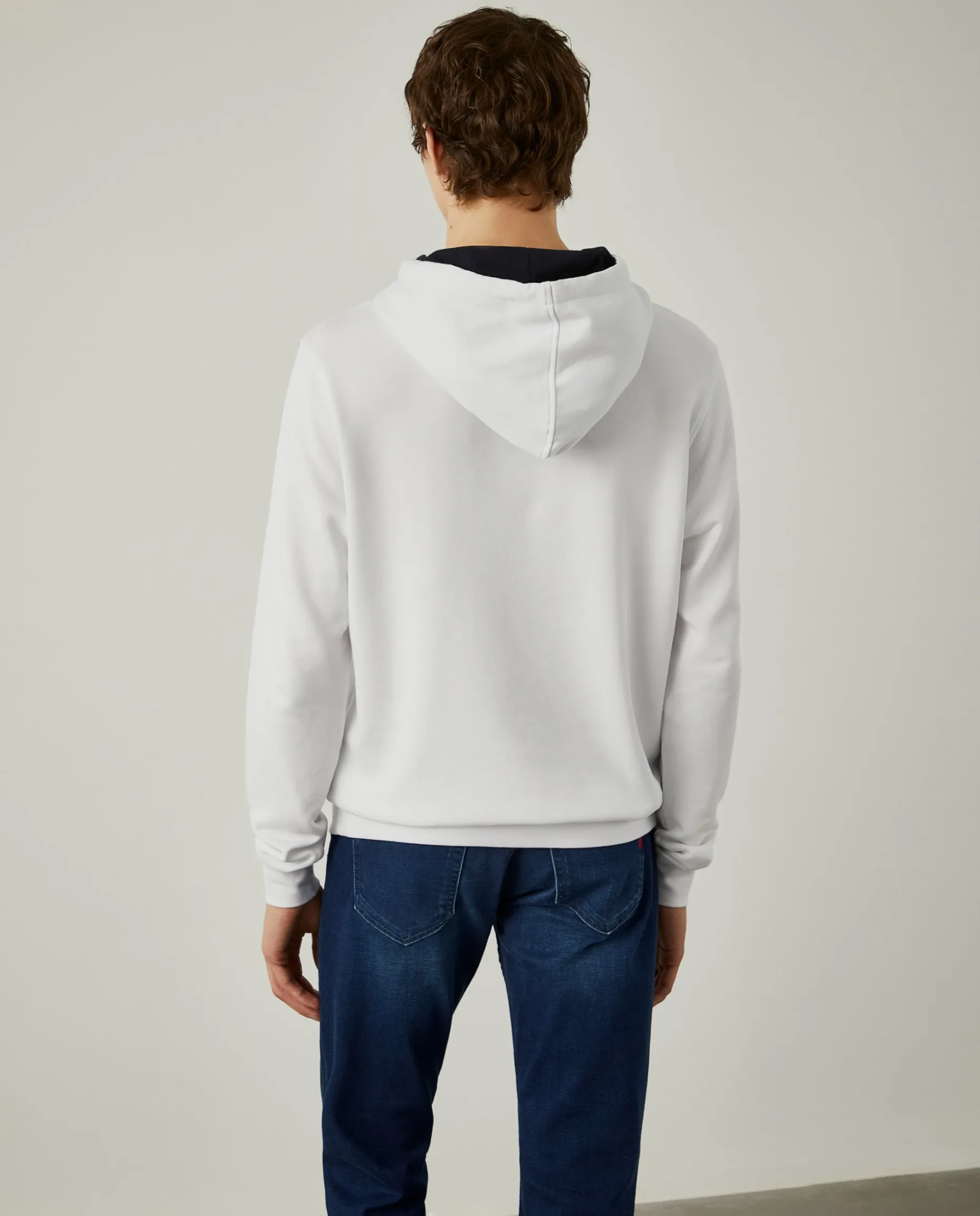 Sweatshirt de algodão com capuz|LION OF PORCHES Shop