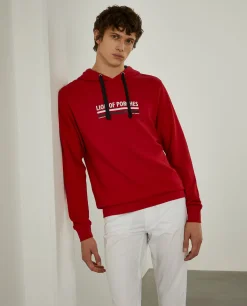Sweatshirt de algodão com capuz|LION OF PORCHES Cheap