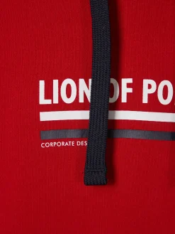 Sweatshirt de algodão com capuz|LION OF PORCHES Cheap