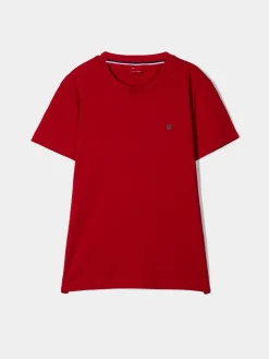 T-shirt básica de algodão|LION OF PORCHES Best Sale