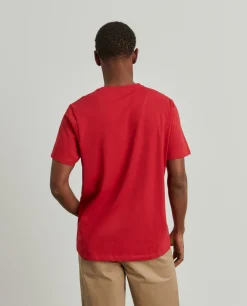 T-shirt básica de algodão|LION OF PORCHES Outlet