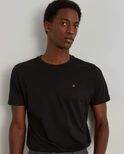 T-shirt básica de algodão|LION OF PORCHES Fashion