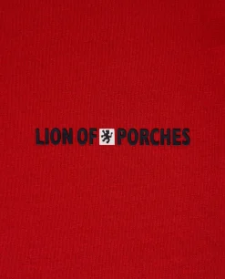 T-shirt básica de algodão|LION OF PORCHES Store