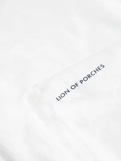 T-shirt básica de algodão|LION OF PORCHES Cheap