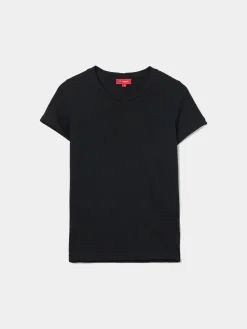 T-shirt básica de algodão|LION OF PORCHES Best Sale