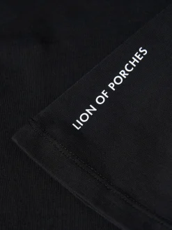 T-shirt básica de algodão|LION OF PORCHES Best Sale