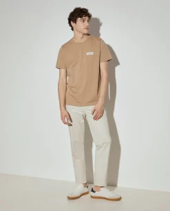 T-shirt básica de algodão|LION OF PORCHES Cheap