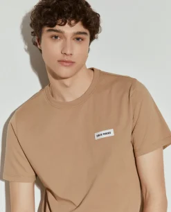 T-shirt básica de algodão|LION OF PORCHES Cheap