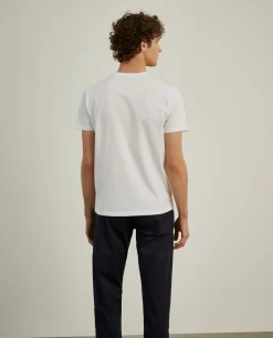 T-shirt com bolso em contraste|LION OF PORCHES Sale
