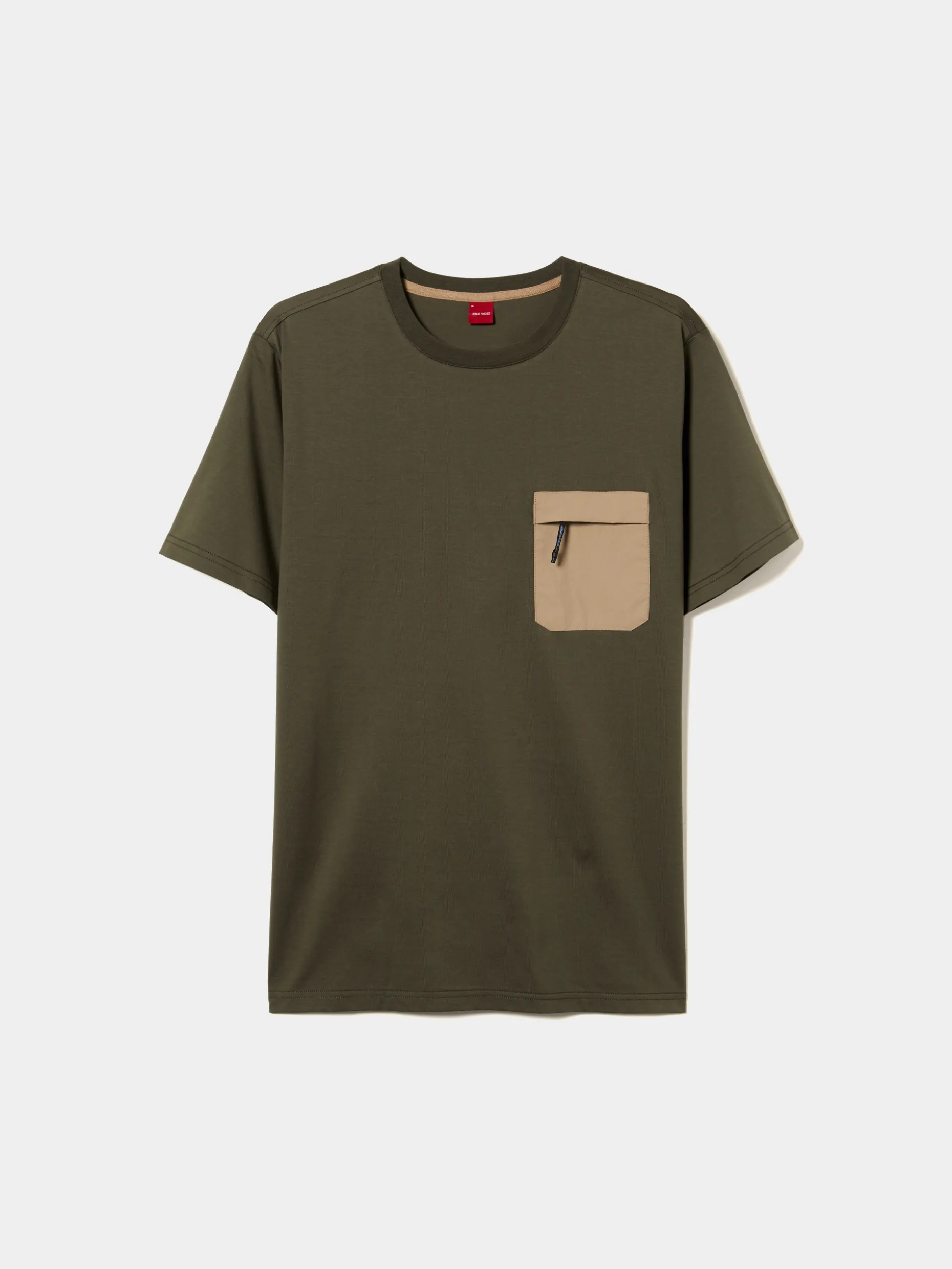 T-shirt com bolso em contraste|LION OF PORCHES Sale