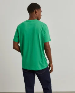 T-shirt com estampado em algodão|LION OF PORCHES Sale