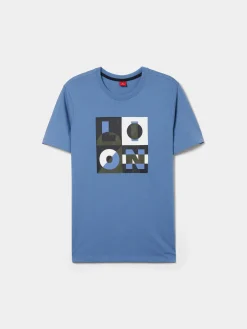 T-shirt de algodão com estampado|LION OF PORCHES Best Sale