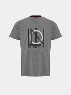 T-shirt de algodão com estampado|LION OF PORCHES Sale