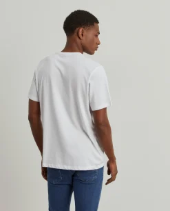 T-shirt de algodão com estampado|LION OF PORCHES Store