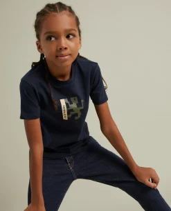 T-shirt de algodão com estampado|LION OF PORCHES Cheap