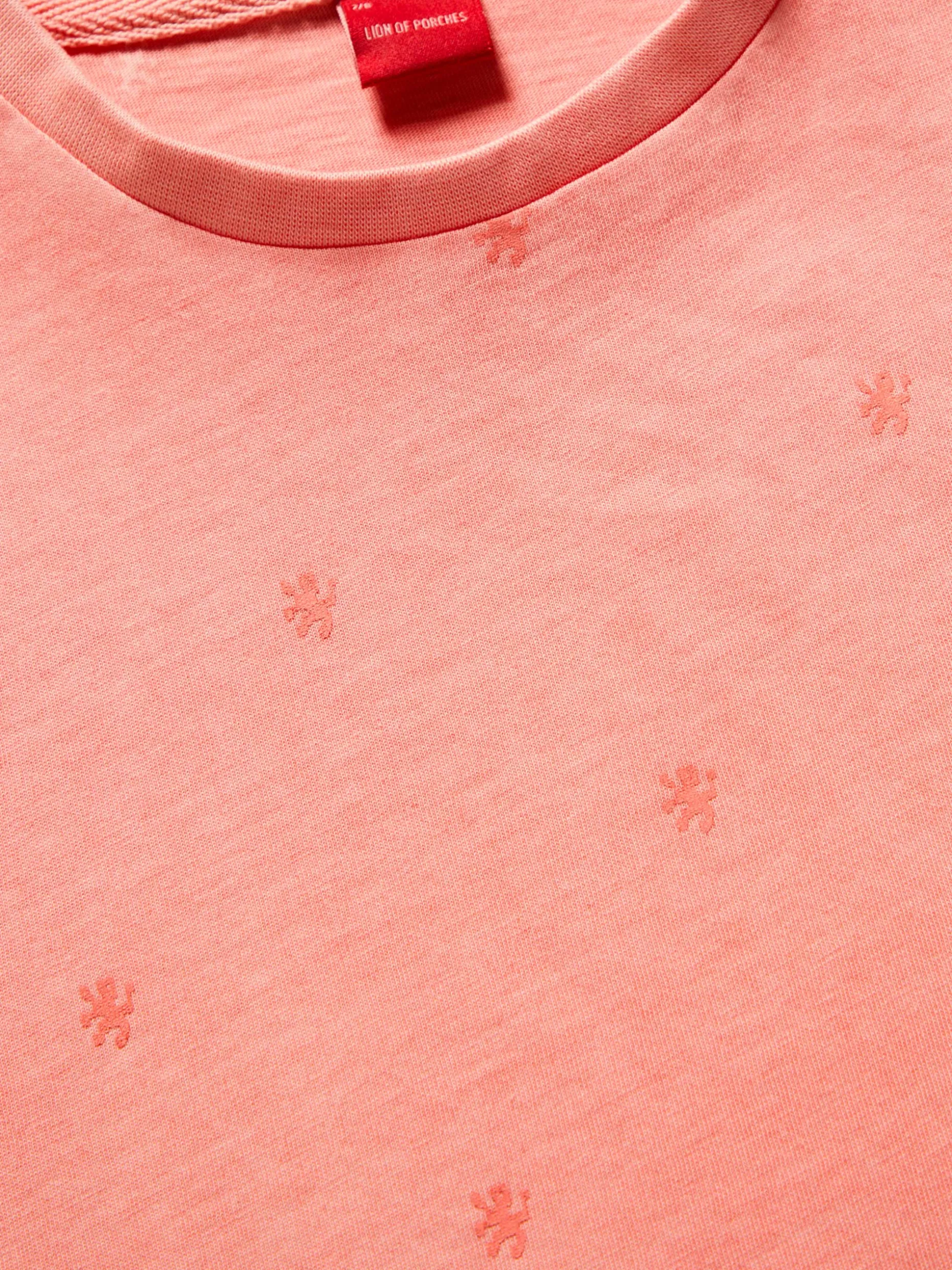 T-shirt de algodão com leões|LION OF PORCHES Best