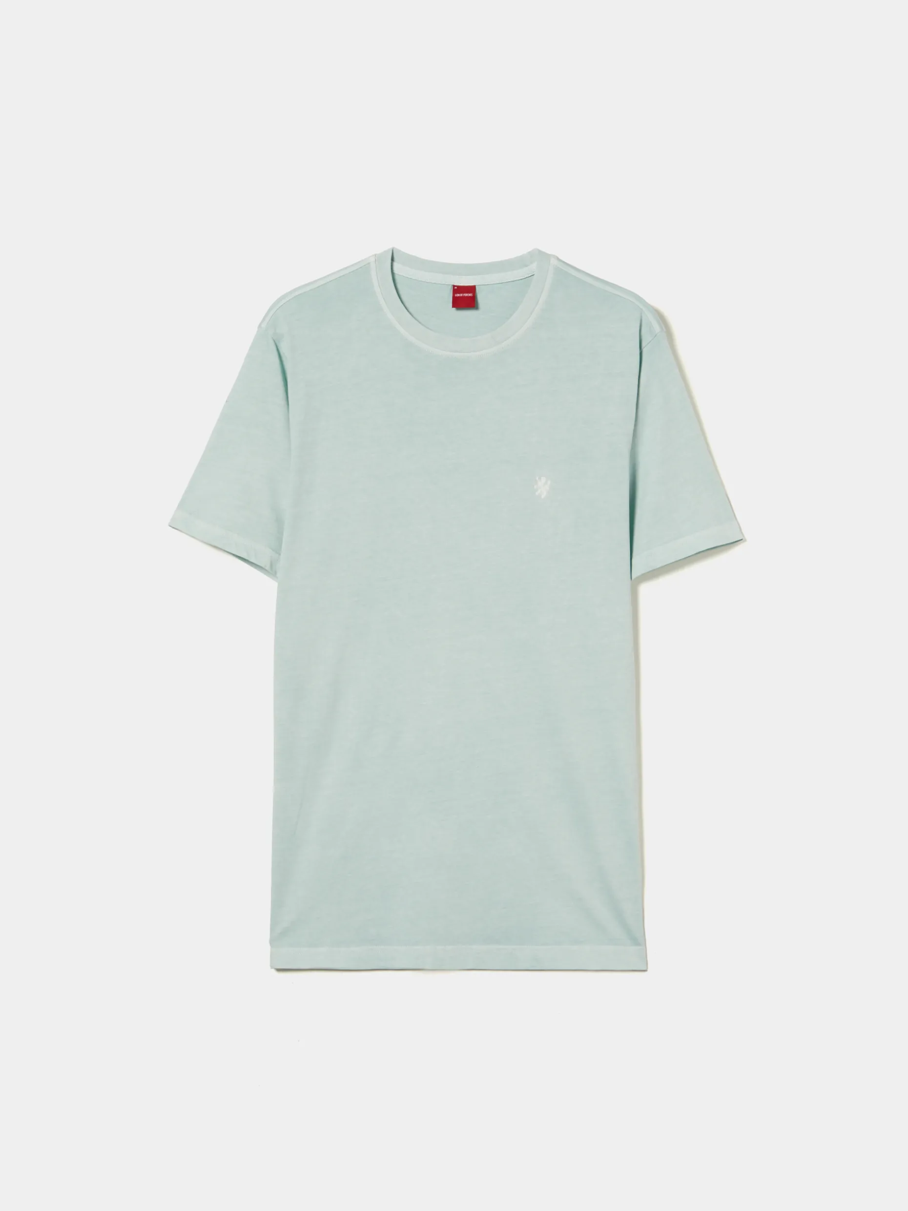 T-shirt de algodão garment dye|LION OF PORCHES Fashion