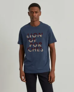 T-shirt de algodão|LION OF PORCHES Online