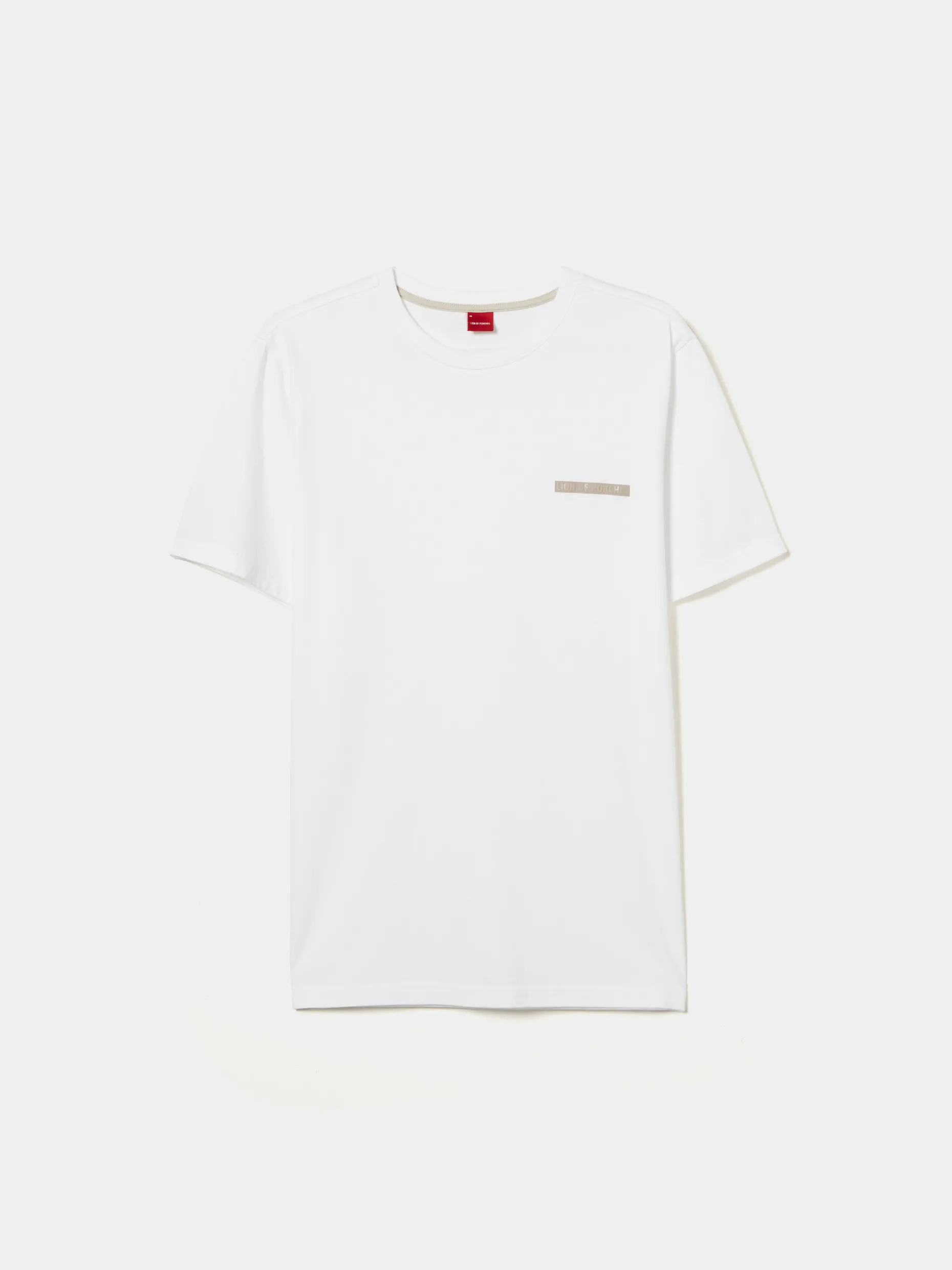 T-shirt de gola redonda 100% algodão|LION OF PORCHES Clearance