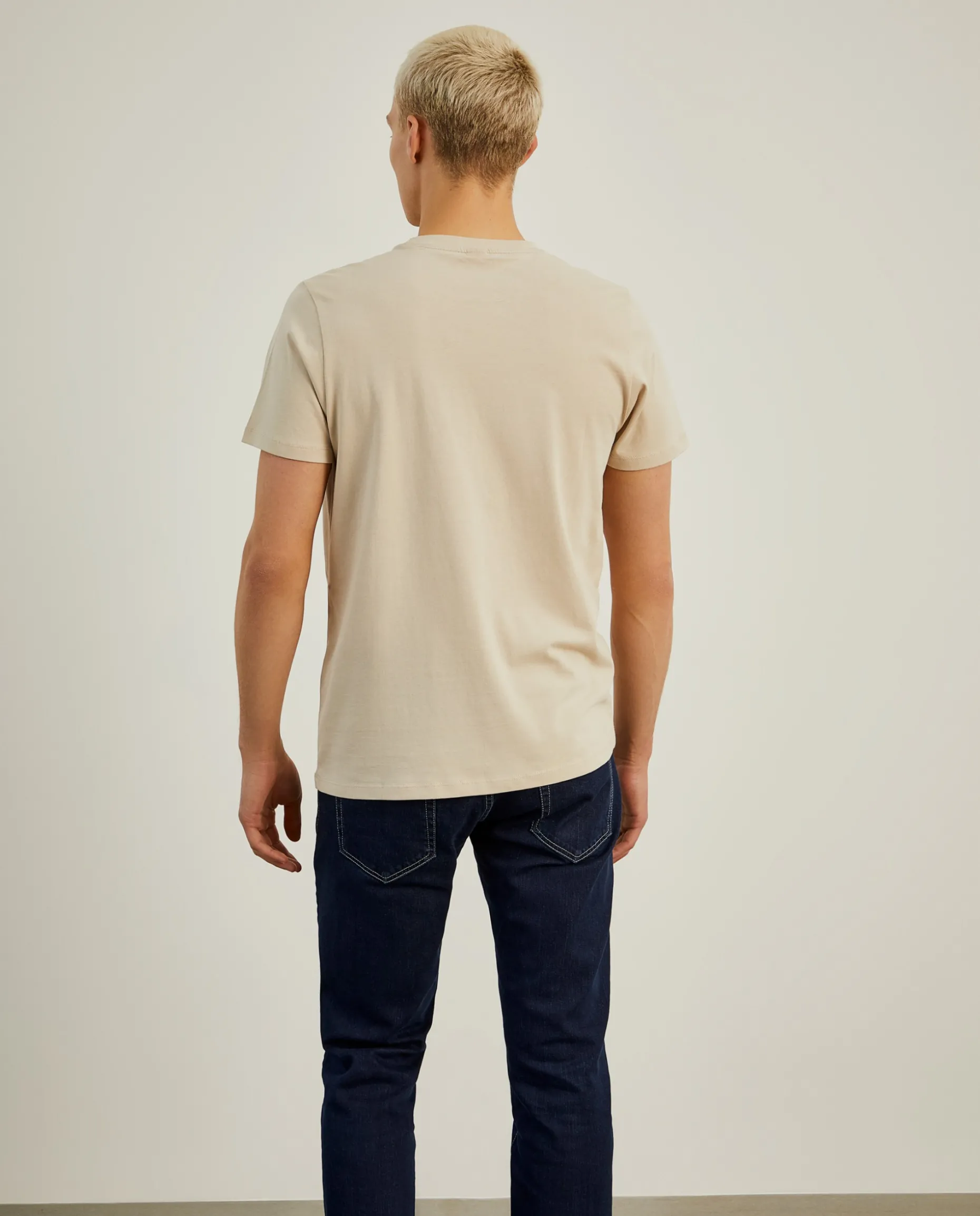 T-shirt de gola redonda 100% algodão|LION OF PORCHES Best