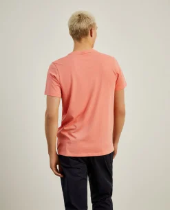 T-shirt de gola redonda 100% algodão|LION OF PORCHES Outlet