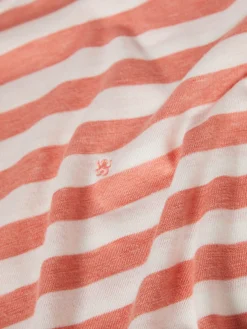 T-shirt de manga curta às riscas|LION OF PORCHES Clearance