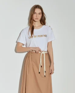 T-shirt de algodão|LION OF PORCHES Shop