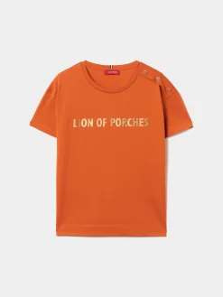 T-shirt de algodão|LION OF PORCHES Clearance