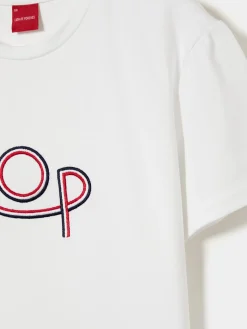 T-shirt manga curta com bordado LOP|LION OF PORCHES Sale