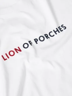 T-shirt manga curta em algodão|LION OF PORCHES Flash Sale