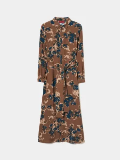 Vestido camiseiro floral|LION OF PORCHES Fashion