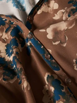 Vestido camiseiro floral|LION OF PORCHES Fashion