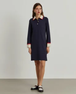 Vestido color block manga comprida|LION OF PORCHES Discount